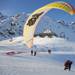 Paragliding in the Alps
